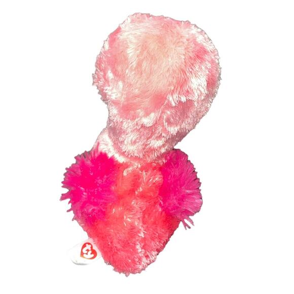 Ty Beanie Boos Plush Flamingo Gilda Bird Stuffed Animal Nursery Shower Decor 10" - Picture 7 of 11
